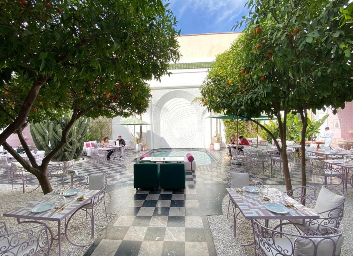 Appartement De Prestige Climatise A L'Hivernage 400M De La Gare Marrakesh Eksteriør bilde