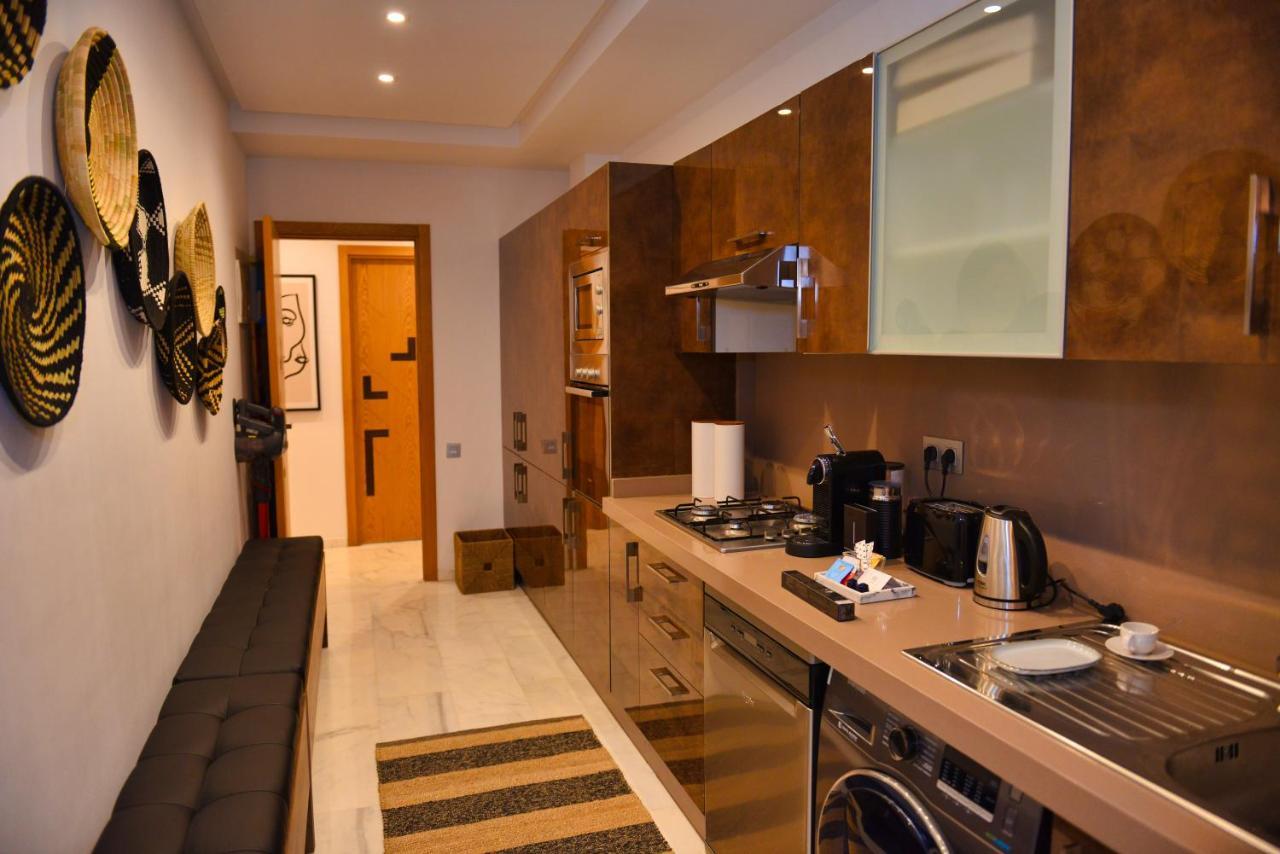 Appartement De Prestige Climatise A L'Hivernage 400M De La Gare Marrakesh Eksteriør bilde