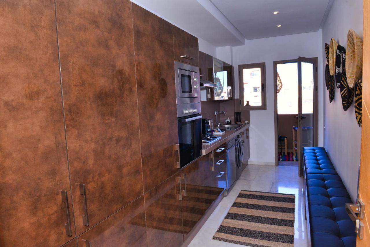 Appartement De Prestige Climatise A L'Hivernage 400M De La Gare Marrakesh Eksteriør bilde