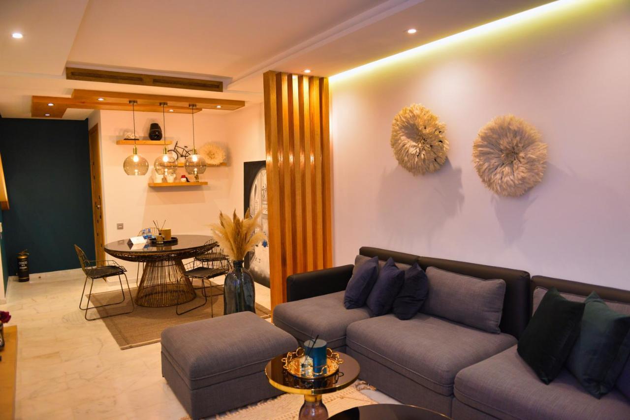 Appartement De Prestige Climatise A L'Hivernage 400M De La Gare Marrakesh Eksteriør bilde